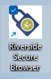 Riverside Secure Browser icon